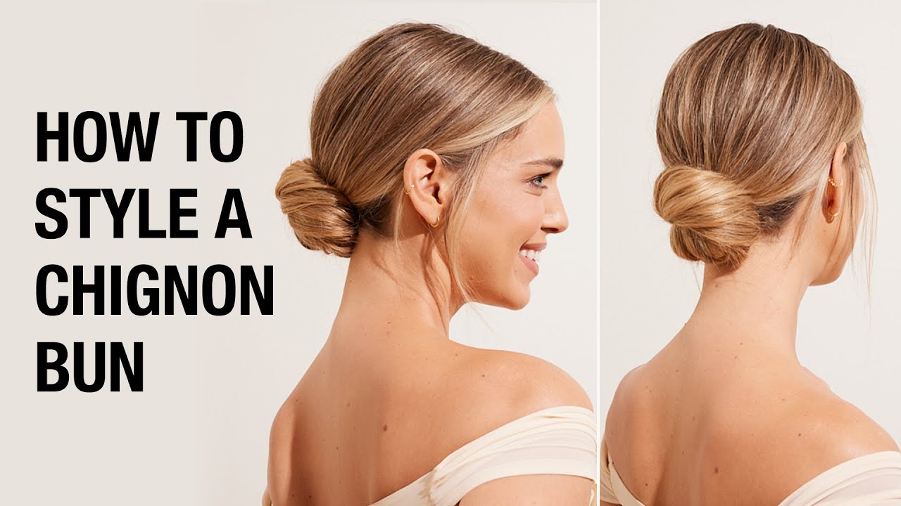 How to Style a Chignon Bun | Trending Hairstyle Tutorial | Kenra  Professional