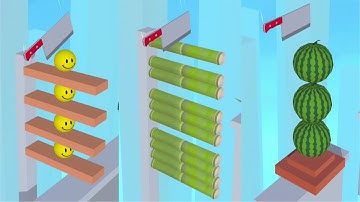 Almost Cut! Very Satisfying And Relaxing ASMR Slicing Game