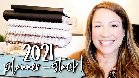 MY 2021 PLANNER STACK!