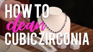 How to Clean CZ Jewelry