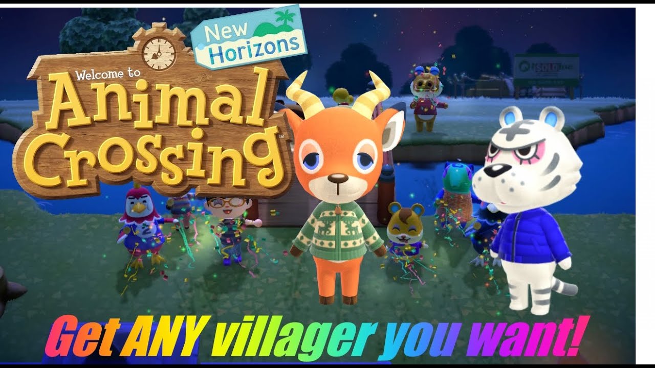 3 BEST ways to get the villager you want! (Animal Crossing New Horizons ...