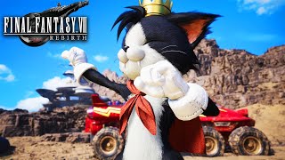 FINAL FANTASY 7 Rebirth - Caith Sith Is Very Happy To Join Cloud And His Group UHD