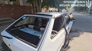 Атака дрона на Херсон, є поранені