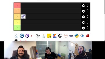 Tier List lenguajes de programación con Juan Gomez and Raul Raja