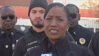 Chief C.J. Davis, Mayor Paul Young speak after MPD officer killed, multiple officers injured