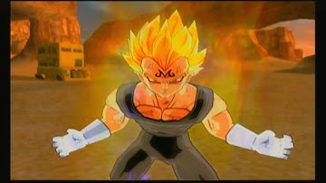 Dragon Ball Z: Budokai Tenkaichi 3 (Wii) Vegeta (End) Majin vs Demon King Dabura