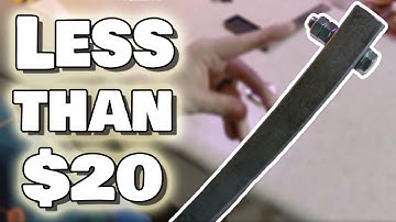 Homemade Derailleur Hanger Alignment Tool