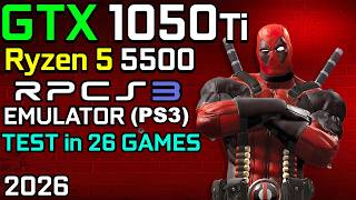 RPCS3 : GTX 1050 Ti + Ryzen 5 5500 | PS3 Emulator screenshot 3