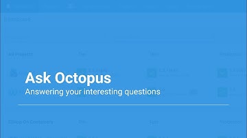 Ask Octopus Episode #22 - Allowing projects to select a different package for step templates
