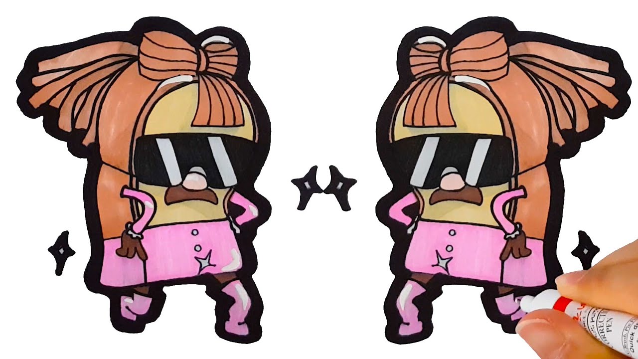 [브레드이발소] 레이디 가가가 된 브레드 가가 / Drawing the Animation Bread