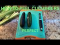 How to Peel a Cucumber (2021 Technique)