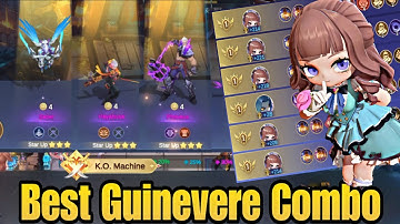 GUINEVERE WITH METRO ZERO SYNERGY 🔥 BEST COMBO | MAGIC CHESS GO GO 