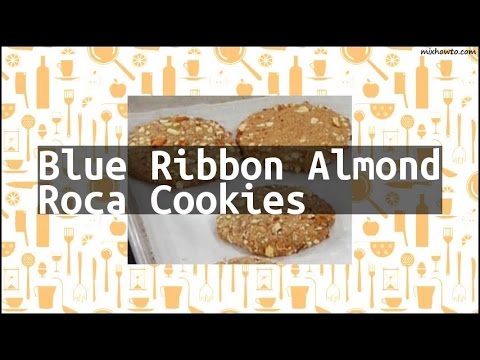 Recipe Blue Ribbon Almond Roca Cookies