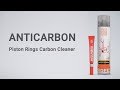 Treatment of piston rings with "ANTICARBON" cleaner by XADO