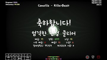 [ADOFAI] Camellia - Killerbeast 노미스 재클 | Map by Synow
