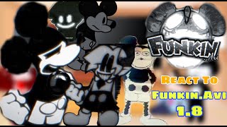 Mickey Mouse || Fnf React To Funkin.AVI 1.8, Final DEMO || Minnie Mouse/Mouse.avi