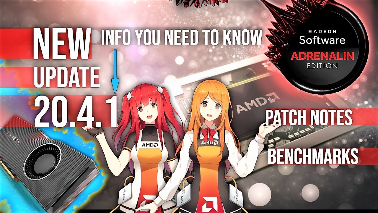 New AMD Radeon Software Adrenalin 20.4.1 Update 💻 Gpu 2020 - YouTube