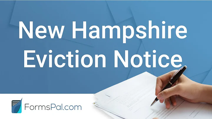 New Hampshire Eviction Notice - GUIDE