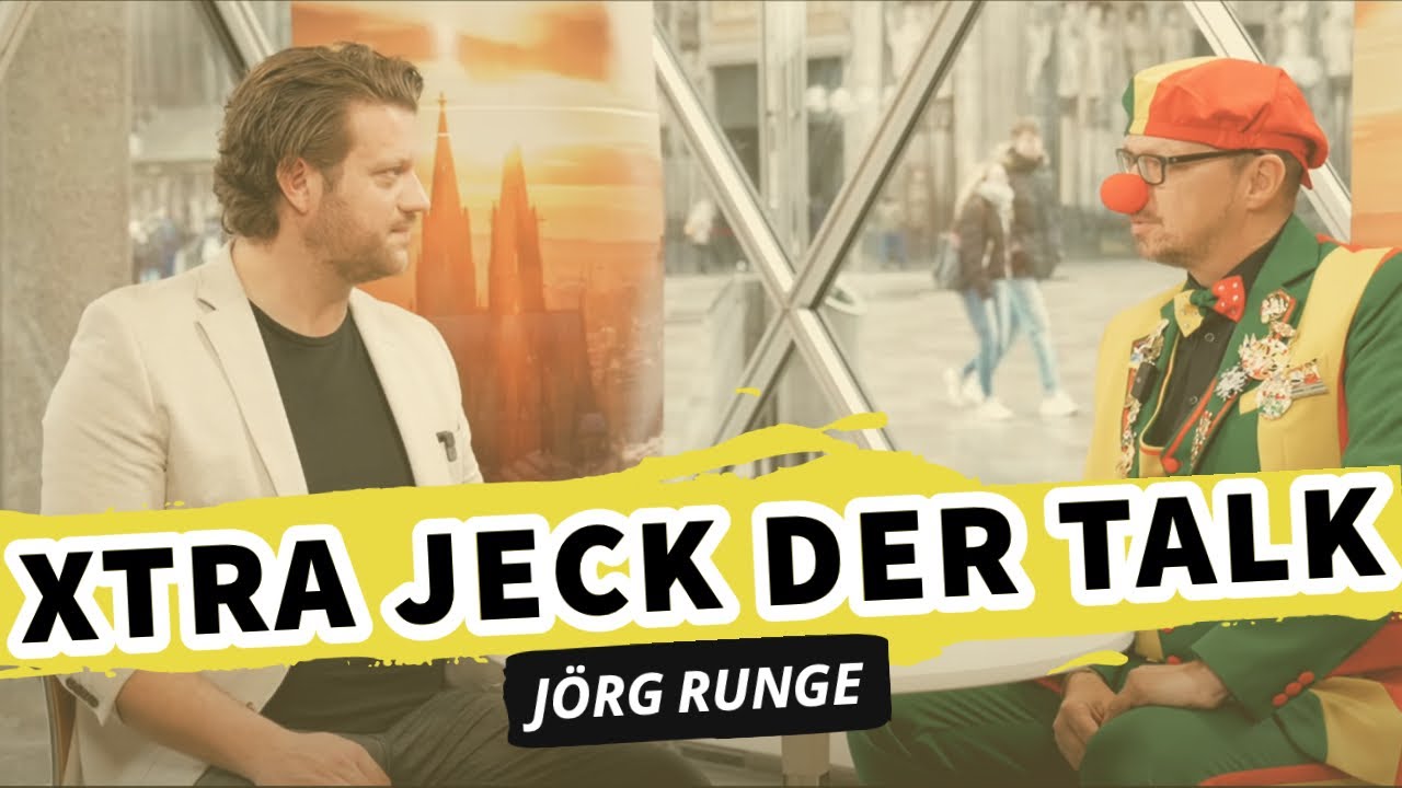 JÖRG RUNGE (Dä Tuppes vum Land) - XTRA JECK DER TALK