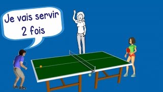 Tennis de table: Le règlement simplifié et le fairplay