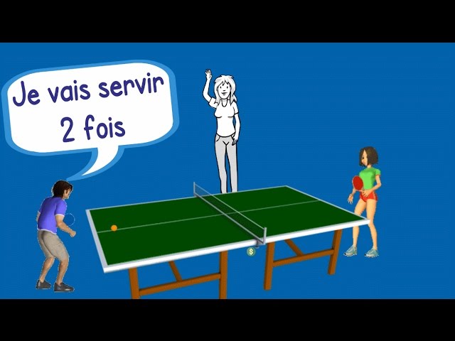 Tennis de table: Le règlement simplifié et le fairplay - YouTube