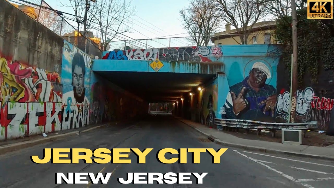 Driving Jersey City NJ 4K YouTube