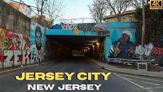 Driving Jersey City NJ  4K