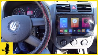 [2G+32G] CAMECHO Android 11 Autoradio mit Carplay für VW Golf 5 Golf 6  Skoda,Autoradio mit 7 Zoll Bildschirm/Navi/Wireless Android Auto/HiFi/FM