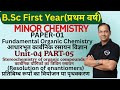 BSC First Year Chemistry Minor Paper-01 Unit-04 Part-05 Resolution of enantiomers-MP College Student