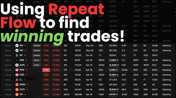 Using Repeat Flow to Find Winning Trades in the Stock Market!