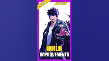 GUILD NEW CONTENTS/IMPROVEMENTS | SOLO LEVELING: ARISE