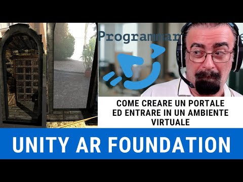 AR Foundation Unity - Come fare un Portal 3D