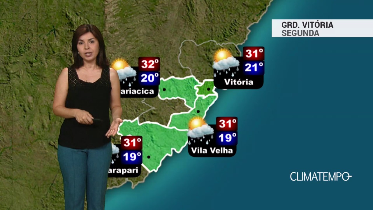 Previsão Grande Vitória – Ainda pode chover