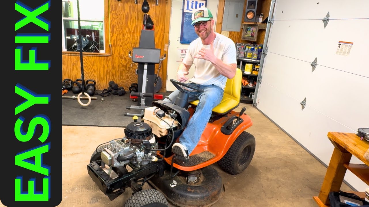 Riding Mower Won’t Turn Off!!! Briggs and Stratton - YouTube