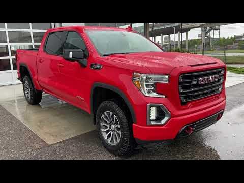 Spænding sprede transportabel Red 2021 GMC Sierra 1500 AT4 Review - GSL GM City - Calgary - YouTube