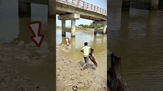 He Thought It Was a Big Fish, But You Won’t Believe What He Caught! 🐍🎣 #shorts