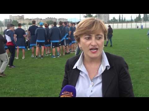 ,მიუსაფარ ბავშვთა თავშესაფარის ბენეფიციარები აია არენაზე იმყოფებოდნენ