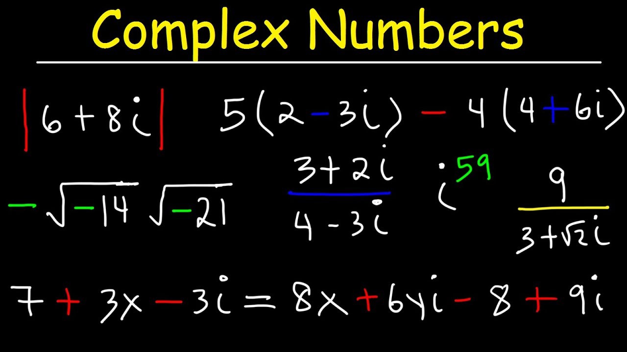 complex numbers practice and problem solving c