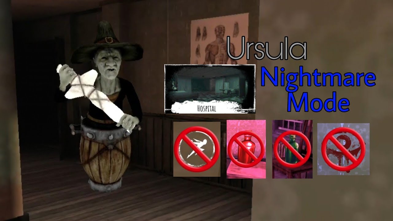 Eyes The Horror Game Ursula Hospital Nightmare Mode Without Using
