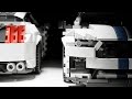 Full reveal of the Ford Mustang GT350 inspired, LEGO brick build display model kit.