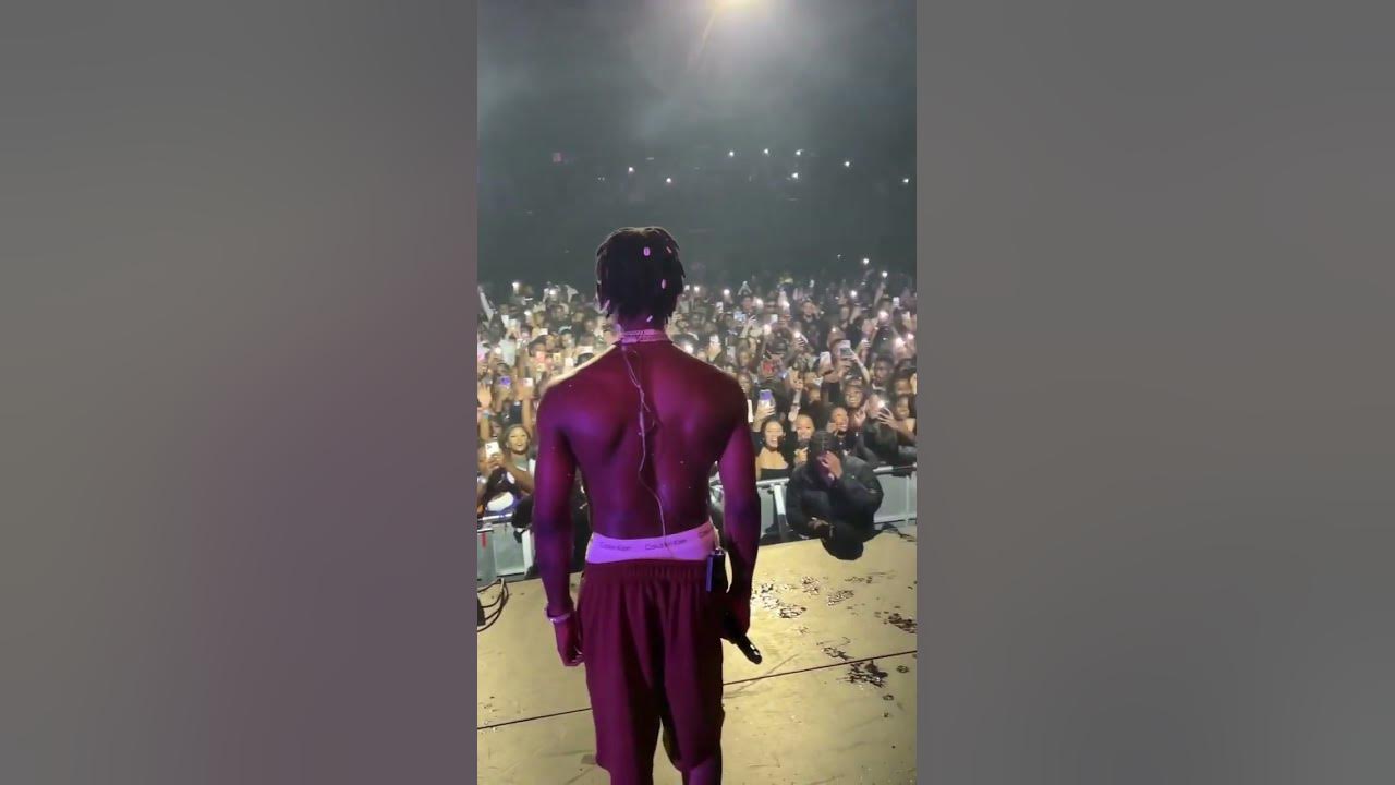 Heis Rema Australian Fans singing Calm Down Word For word