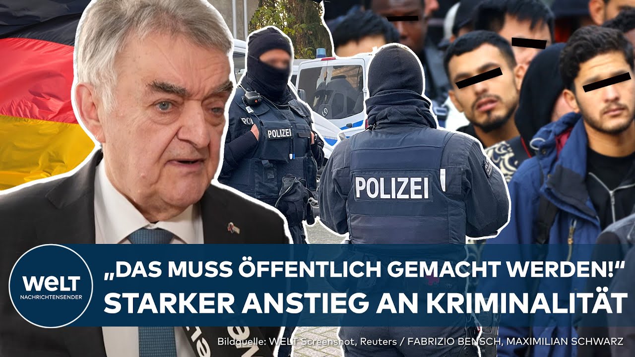 DEUTSCHLAND: Schock bei Kriminalstatistik! NRW-Innenminister Herbert Reul weist auf eine Gruppe hin