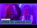 MC CABELINHO e SLIPMAMI cantam AMOR DE CHOCOLATE (Naldo) no KARAOKÊ! | Natalinho | Música Multishow