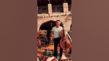 Thumbnail of Amr Diab - Egypt 🇪🇬Playing some Egyptian melodies  in front of the shop with the beautiful carpets 😍