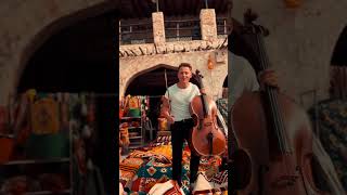 Amr Diab - Egypt 🇪🇬Playing some Egyptian melodies  in front of the shop with the beautiful carpets 😍