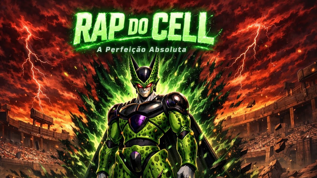 RAP DO CELL (Dragon Ball Z) | A Perfeição Absoluta | Dark Rap Épico com Storytelling