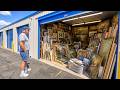 Retired Man Bought a Storage Unit Full of PAINTINGS… One Canvas Changed His Life