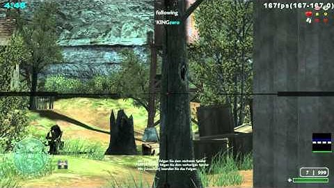 COD 2 Sniper server player KINGzero wallhack