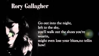 Hands Up - Rory Gallagher (lyrics on screen)