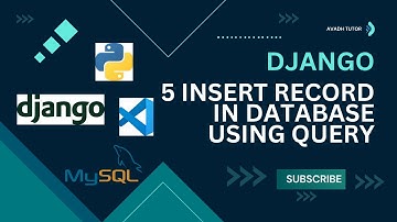 Django MySQL Tutorial: Insert Records Using Raw SQL Queries